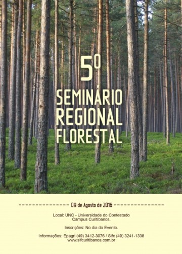 SEMINÁRIO REGIONAL FLORESTAL